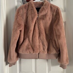 Banana Republic Teddy Jacket - Soft Pink